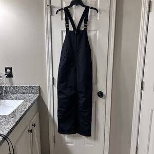 Youth Black Ski Bin Overalls Youth